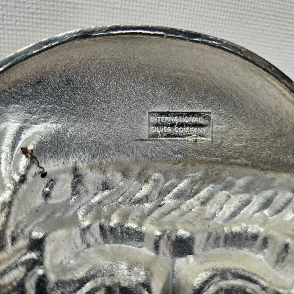 WM Rogers & Son Santa Dish Silver Plated