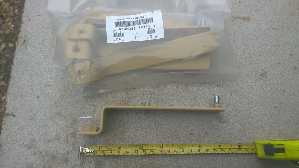 MILITARY VEHICLE SHELF STRAP BRACKET