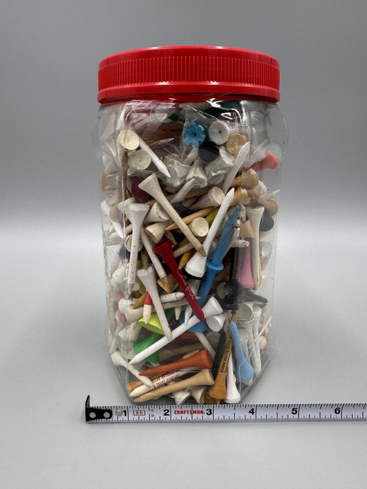 Miscellaneous/Assorted Golf Tees 1 Pound 400+ Count