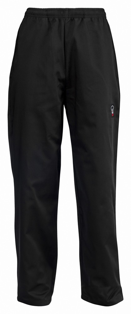 Chef Pants, Black, 2XL (12 Each)