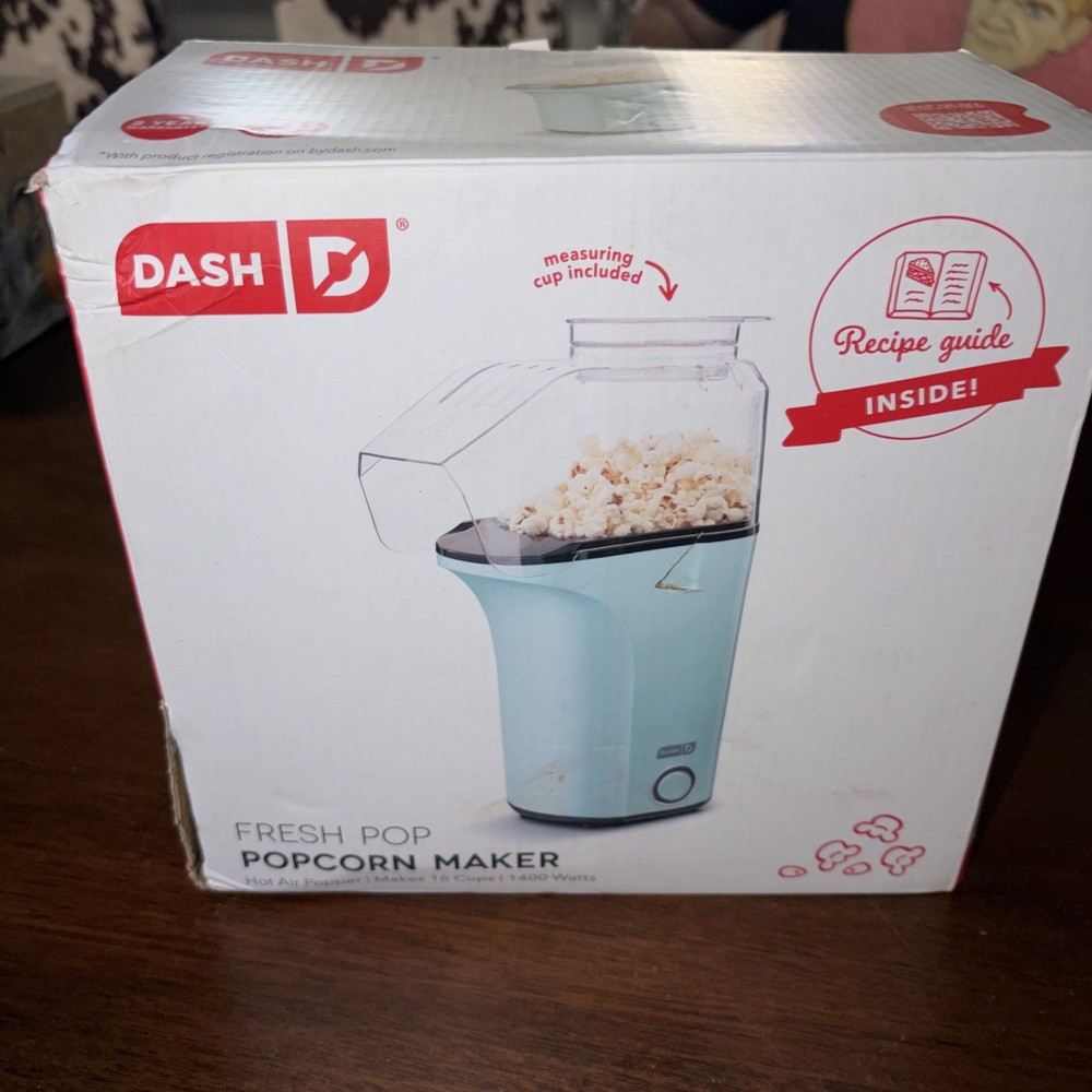 Dash Fresh Pop Popcorn Maker Teal