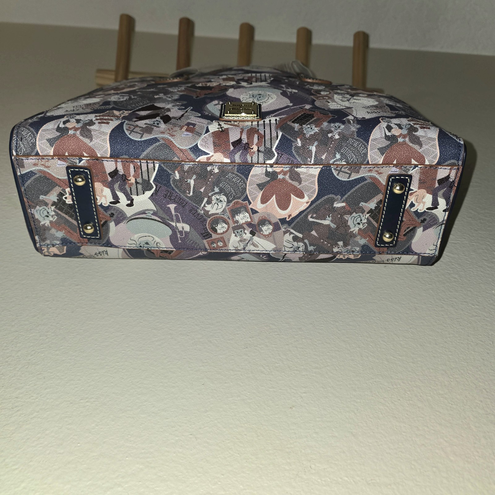 Disney Dooney & Bourke Haunted Mansion Tote Bag D23 Expo Ghost Bride Rare NWT