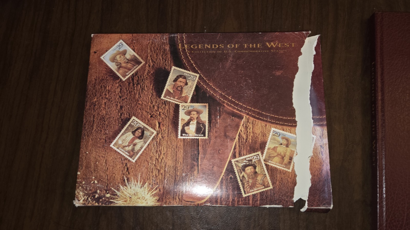 United States Sc# 2870 Legends of the West Recalled Error Sheet Mint MNH + BOOK