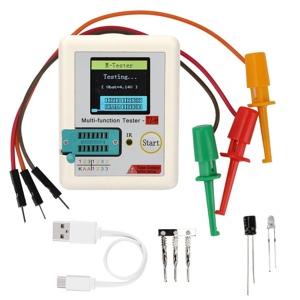TC-T7-H TFT Transistor Tester Graphic Display Multifunction Test