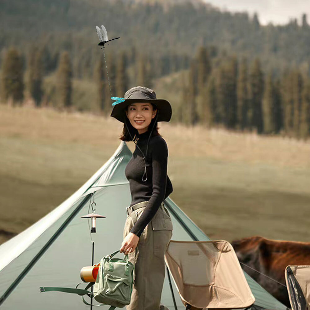 Dragonfly Hat Clip Realistic Dragonfly Clip Bug Repellent Dragonfly Hat Clip JQ