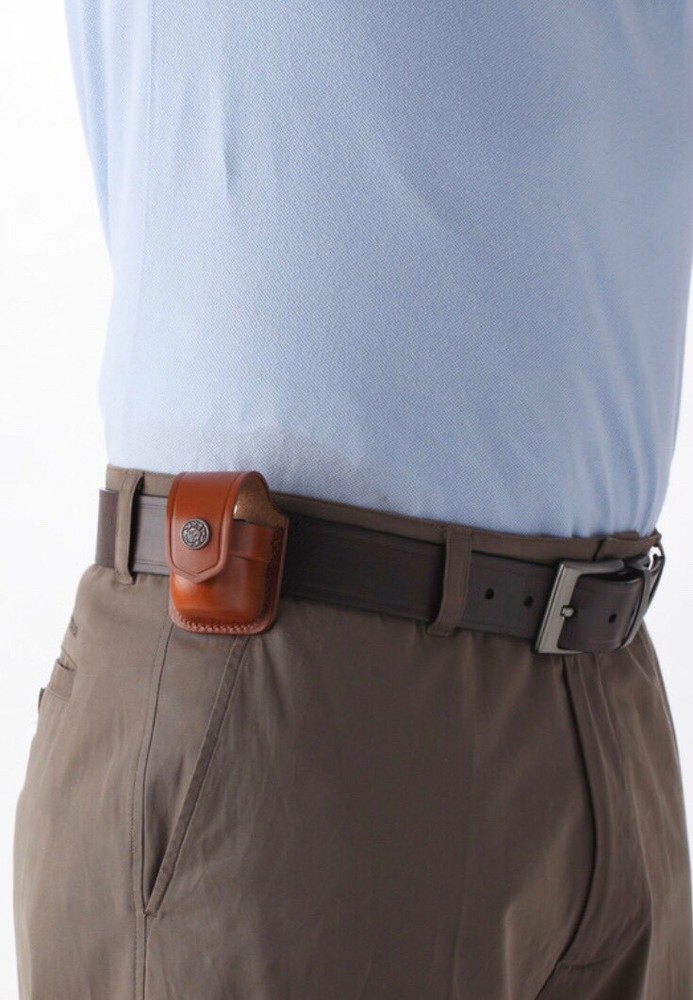 Leather Speedloader Case - (# 037 BLK)