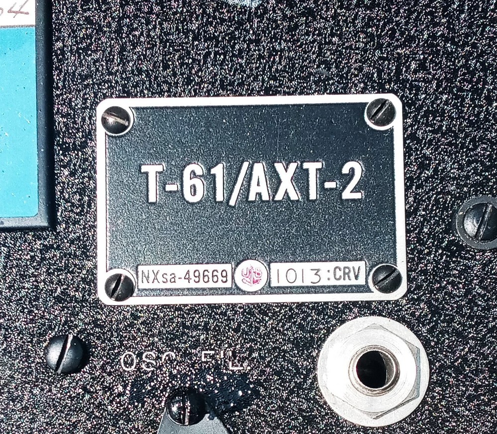 WWII Radio Transmitter - New In Original Box - T-61/AXT-2- Collectors Item!