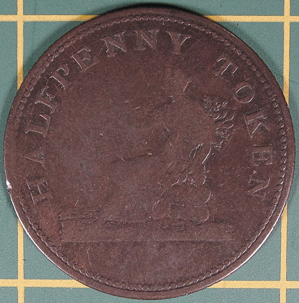 Lower Canada halfpenny token LC-56C1