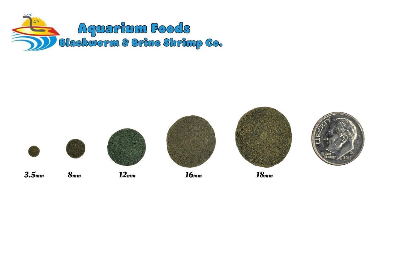 Sinking Wafers Bottom Feeder Fish Food 5-Type Mix. Algae Eater, Catfish & Plecos