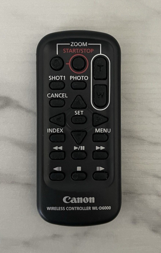 Canon WL-D6000 Wireless Controller Remote **Tested & Working**