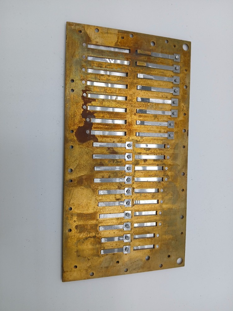 Antique reed plates Set from a Hohner? Polyphonia harmonica