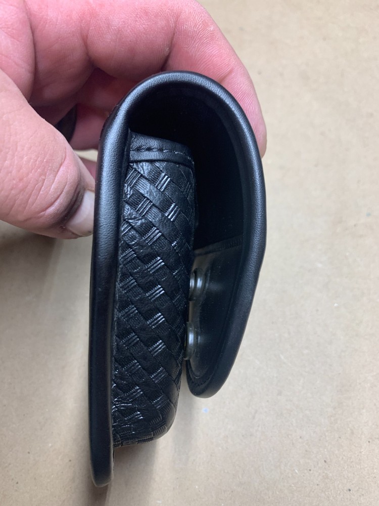 Blackhawk Oversize Cuff Pouch Basket Weave