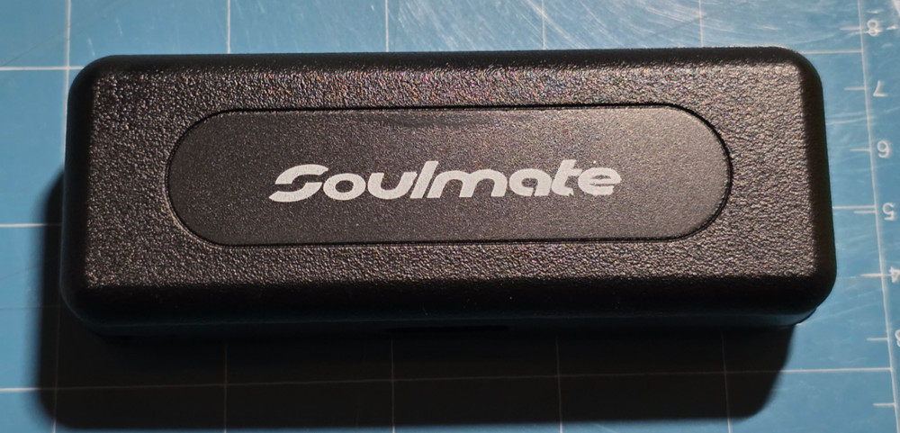 Soulmate 10 Hole Harmonica Black New