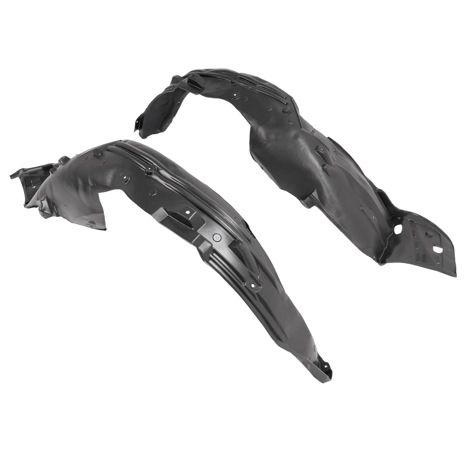 Front Left & Right Splash Shield Fender Liner For 2016-2017 Honda Accord Sedan