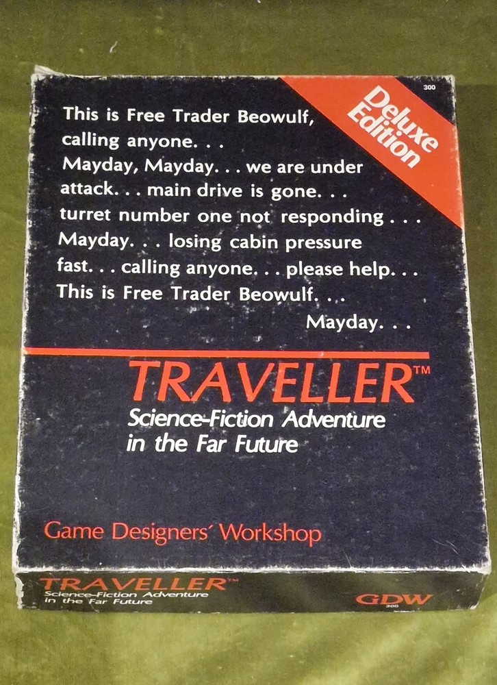 GDW Traveller Deluxe Edition - complete Large Box Version