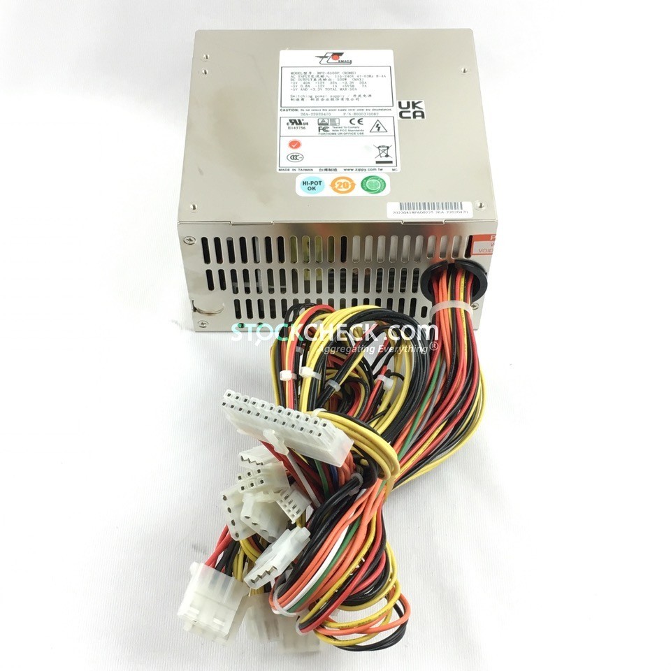 Zippy Technology HP2-6500P B000370082 PS2 Power Supply