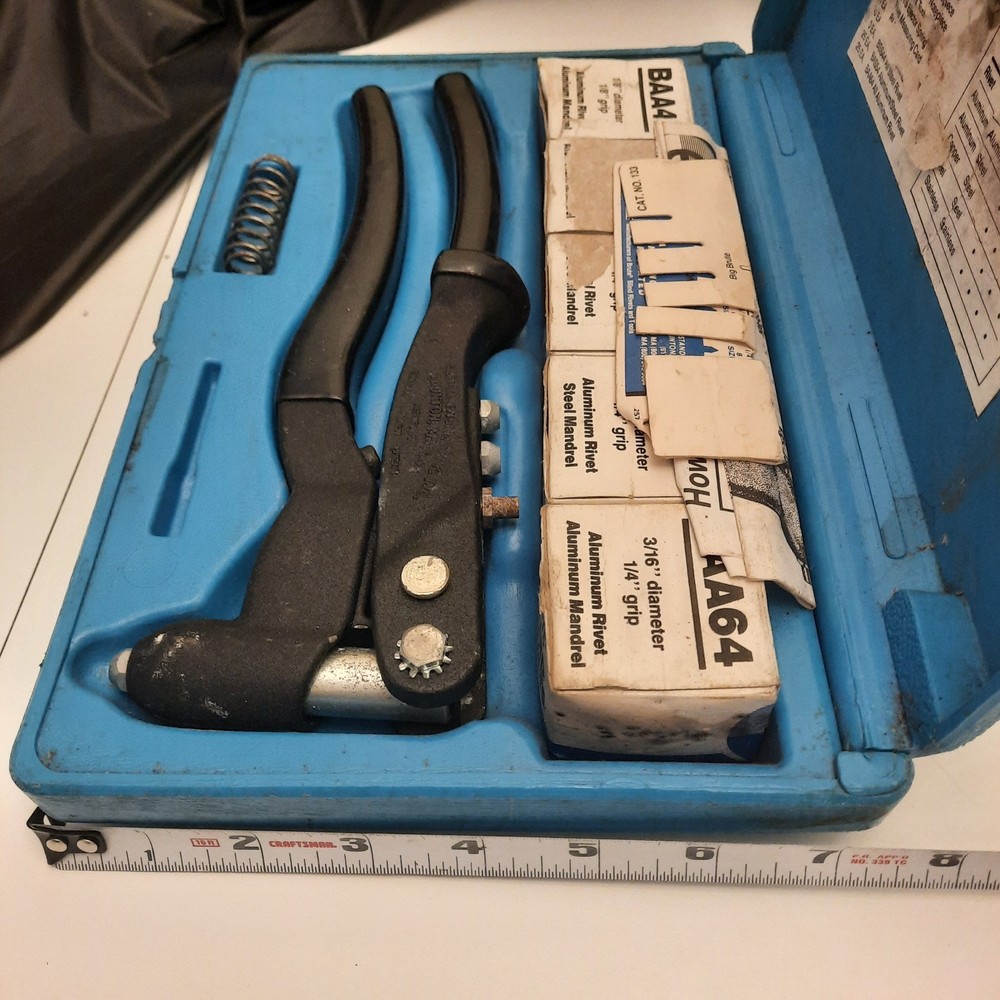 Creative Engineering Inc Model 200-GK Heavy Duty Riveting Tool Kit.