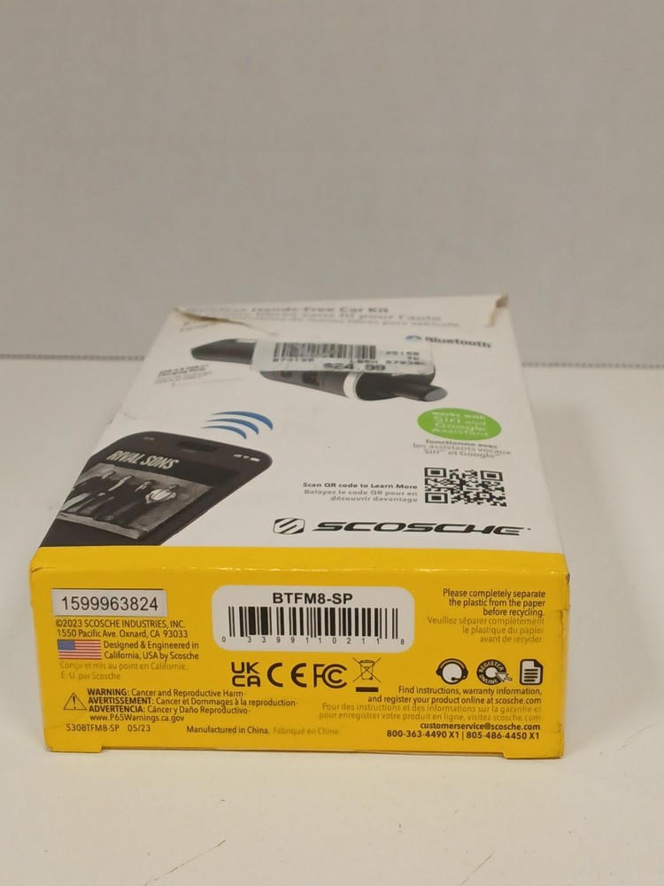 Scosche BTFREQ Wireless Hands-Free Car Kit (BTFM8)