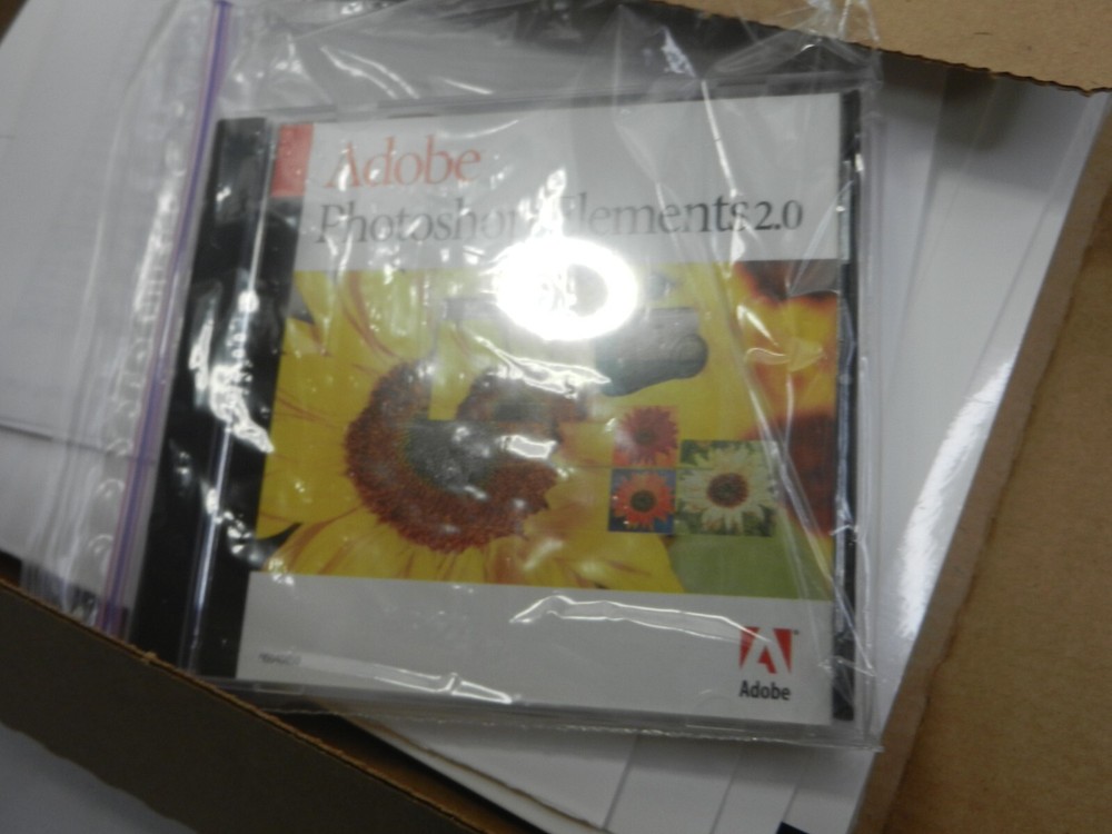 Adobe PHOTOSHOP ELEMENTS 2.0 PC-Mac VG!!