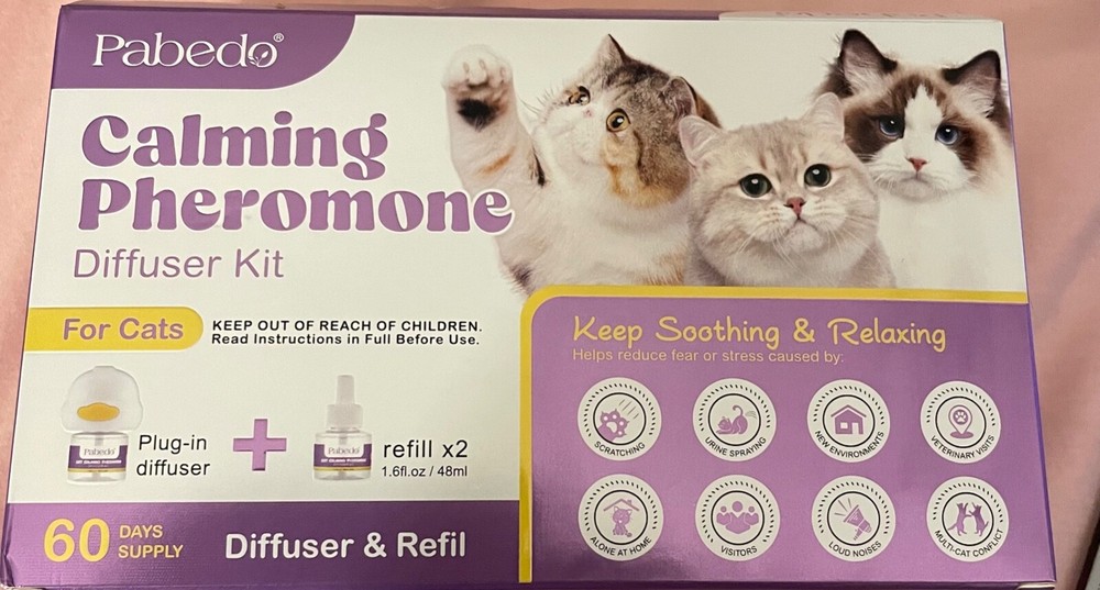 Pabedo Calming pheromone 2 Refills for cats