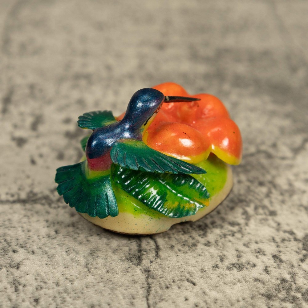 Hummingbird Tagua Carving