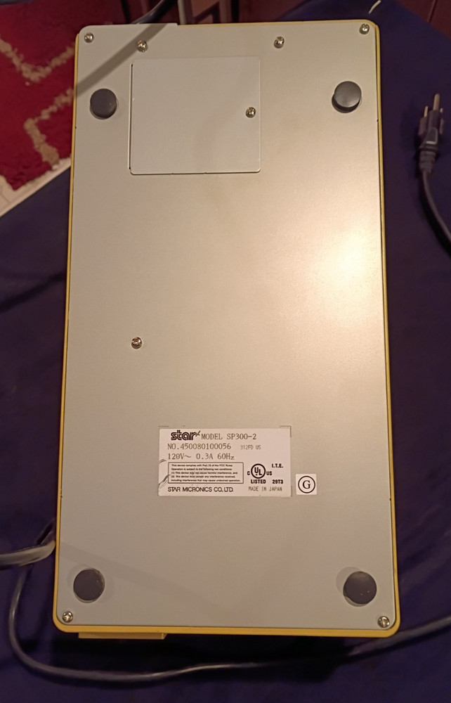 STAR MICRONICS SP300 Printer Model SP300-2 #450080100056