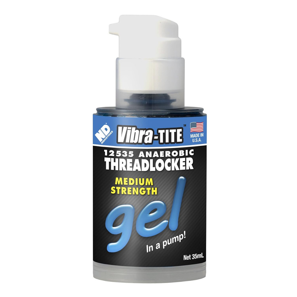 125 Removable Medium Strength Gel Threadlocker - 35ml Pump, Blue