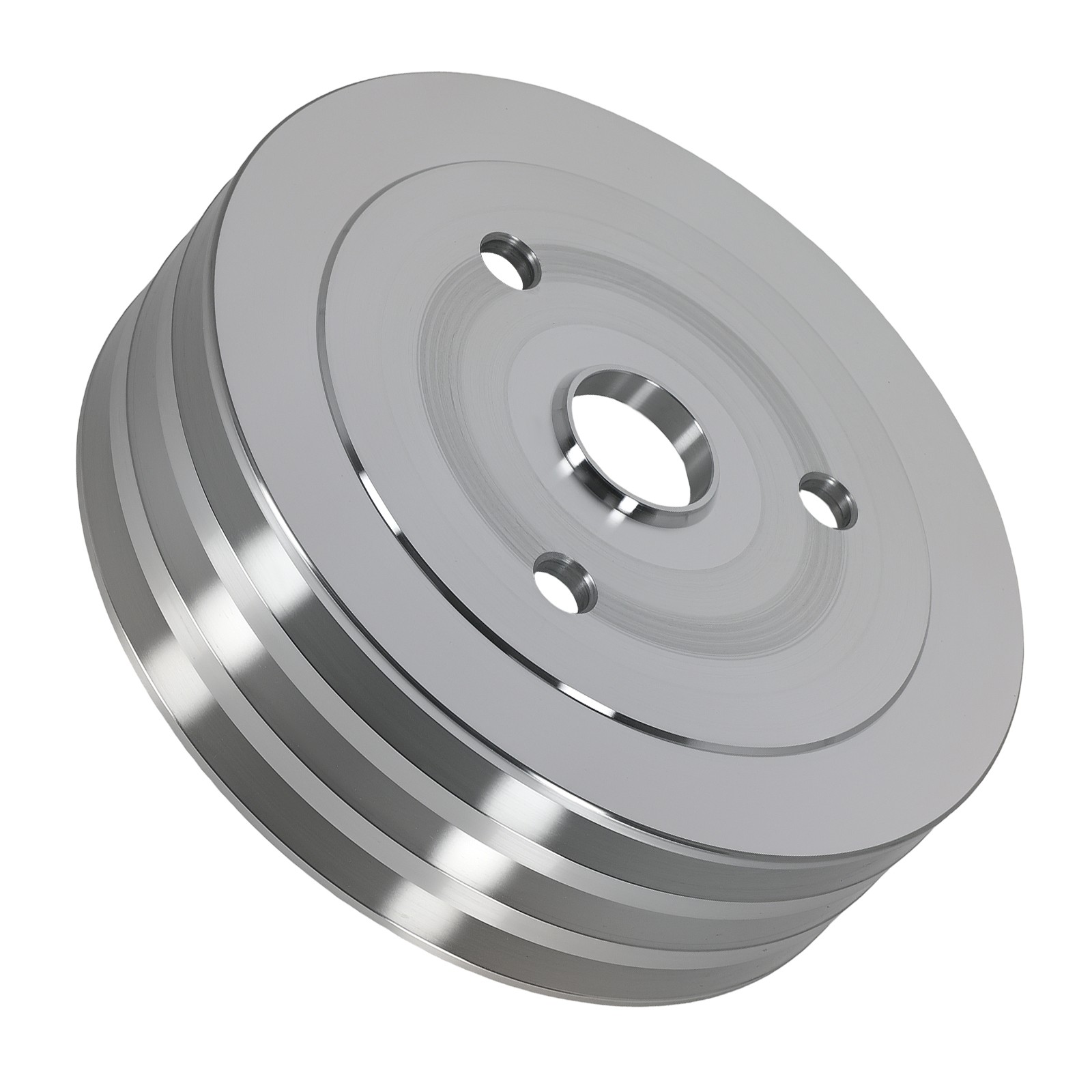 Aluminum Triple 3 Groove BIG BLOCK Crankshaft Pulley for Chevy 396 454 BBC