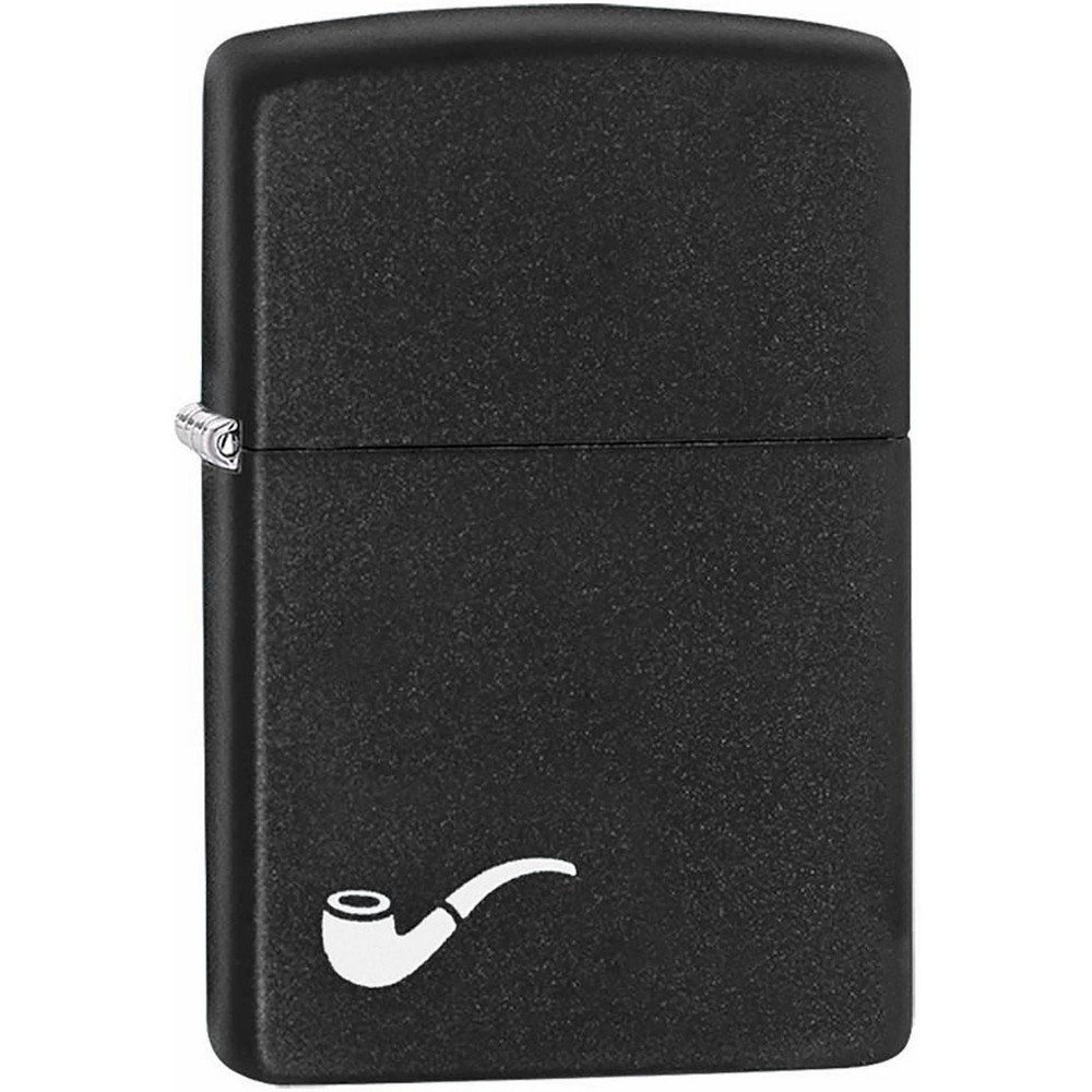 Zippo Black Matte Pocket Pipe Lighter