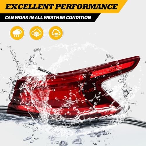 Tail Light Assembly Passenger Side Compatible with Maxima 2016 2017 2018 Right