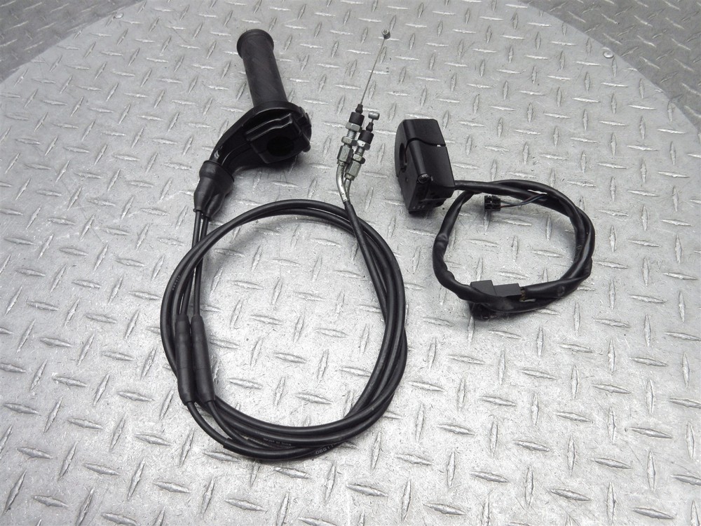 2012 10-12 Suzuki VSTROM DL1000 Right Switch Throttle Control Cable Grip Lot