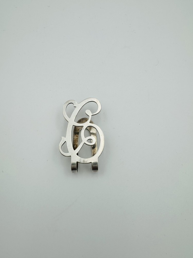 Apollo Sterling Silver Initial Napkin Ring "C"