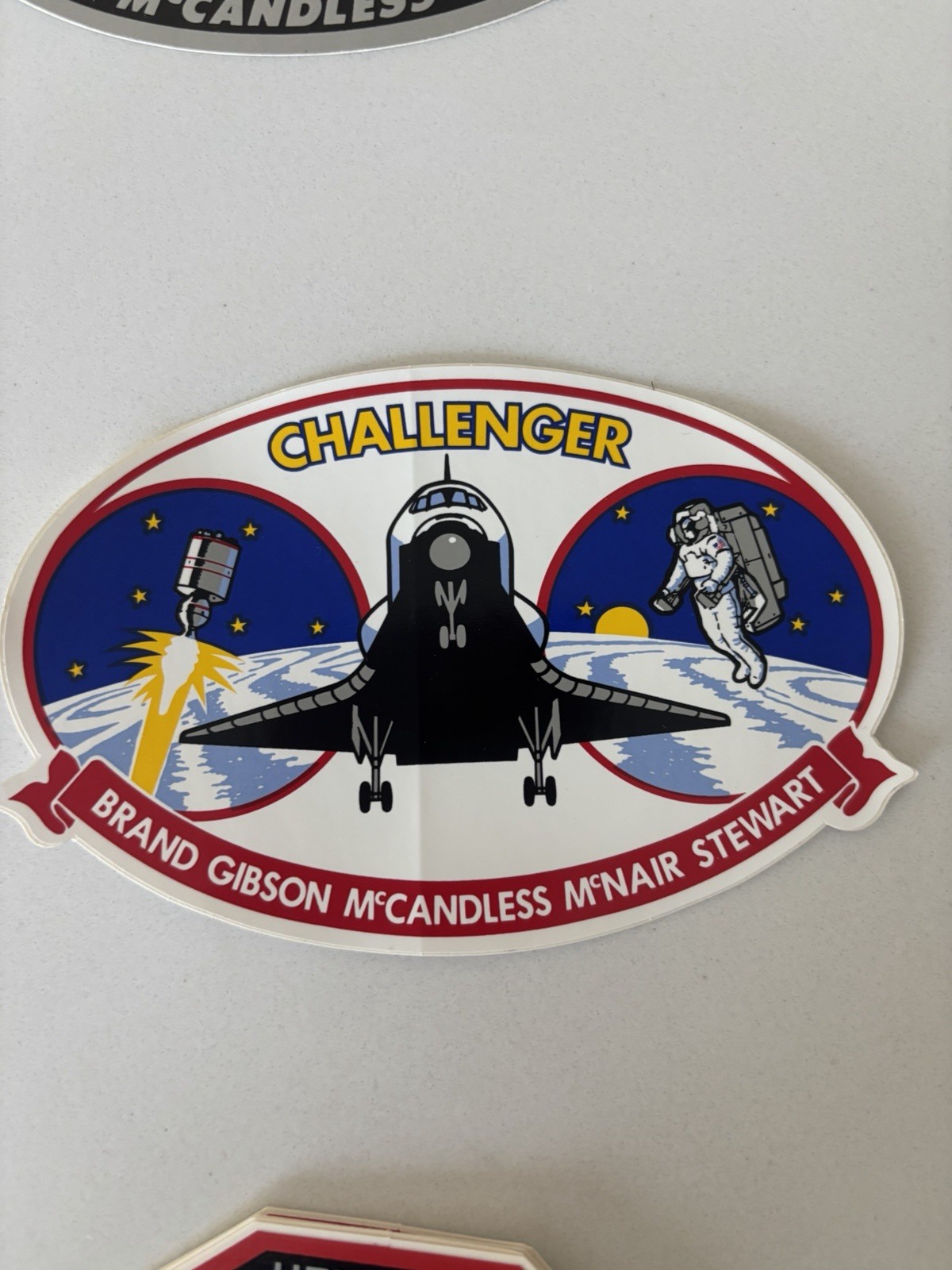 NASA And Other Space Shuttle Mission Patch Stickers
