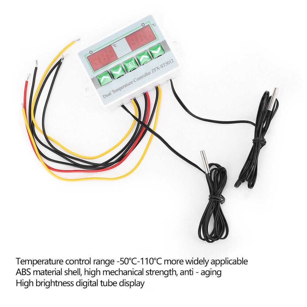 ZFX-ST3012 Intelligent Digital Temperature Controller Dual Display Electric