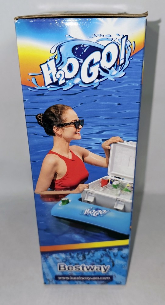 ***H2O GO! Inflatable Cooler Float Blue NEW***