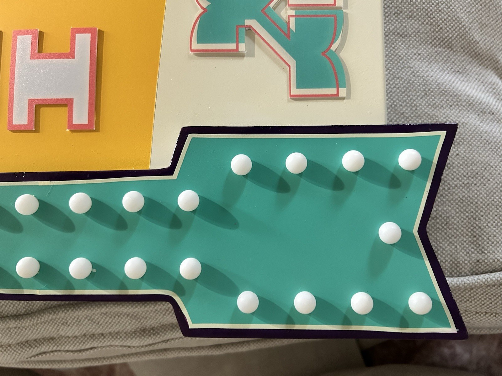 2024 Disney Play In The Parks Marquee 18 X 27.4 Light Up Sign New