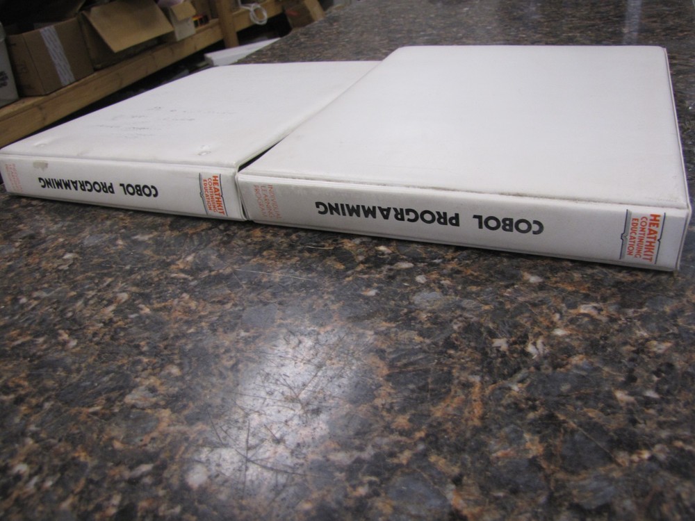 HEATHKIT 1977 Continuing Education for COBOL PROGRAMMING Kit w/ 9 Tapes & Test