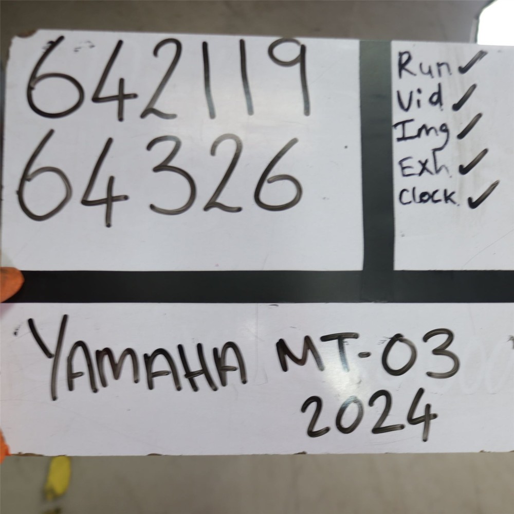 2024 Yamaha MT-03 Lock Set