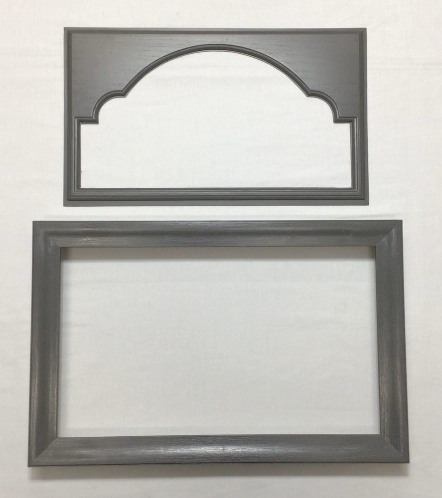 Charcoal Gray Amarr Garage Door Window Kit Short Panel Frame Insert Glass Option