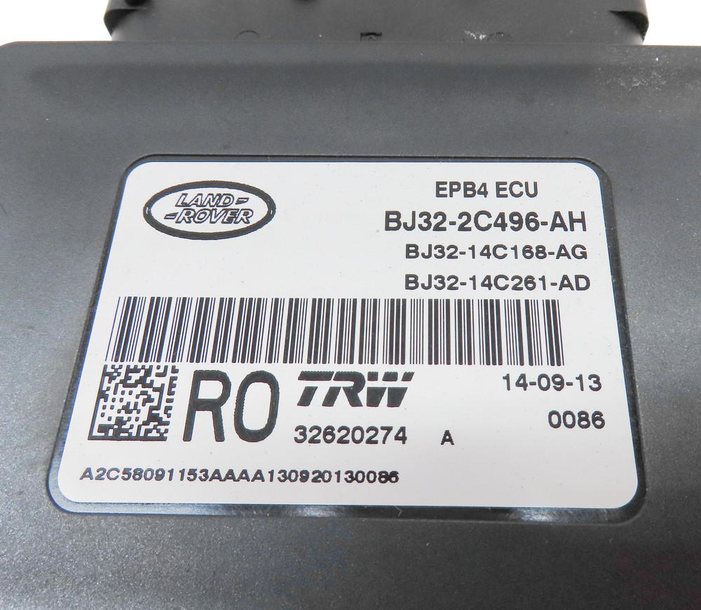 2013 RANGE ROVER EVOQUE (L538) EMERGENCY PARKING BRAKE CONTROL MODULE
