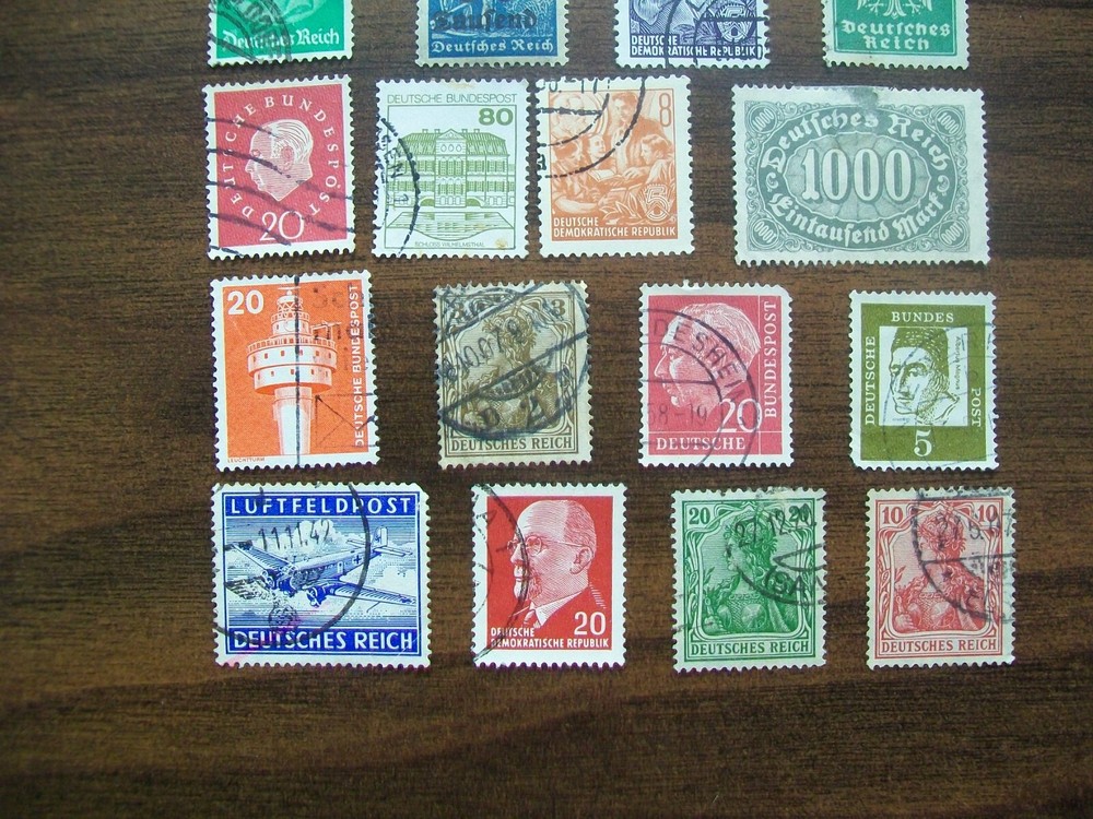 Germany Postage Stamps - Germany - Vintage - 20 Various Stamps (427)