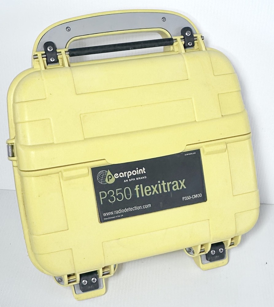 SPX Pearpoint P350 Flexitrax Crawler and Camera Controller for Sewer Drain Pipe
