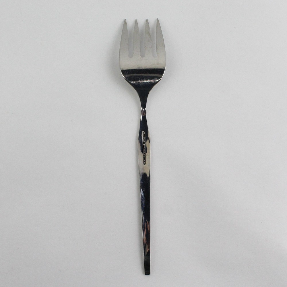 Tradition Flatware Unknown Pattern Stainless Serving Fork 8.5" Rare
