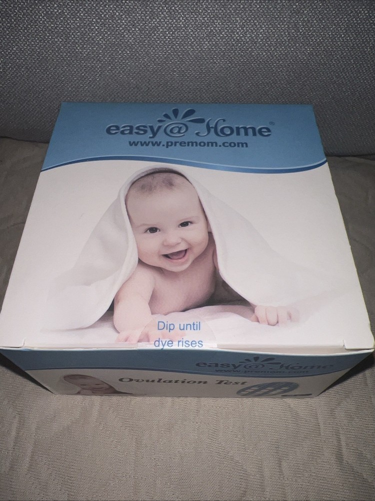 easy @ Home Ovulation Test, 50 cups & 50 Ovulation Tests. Exp: 06/2027