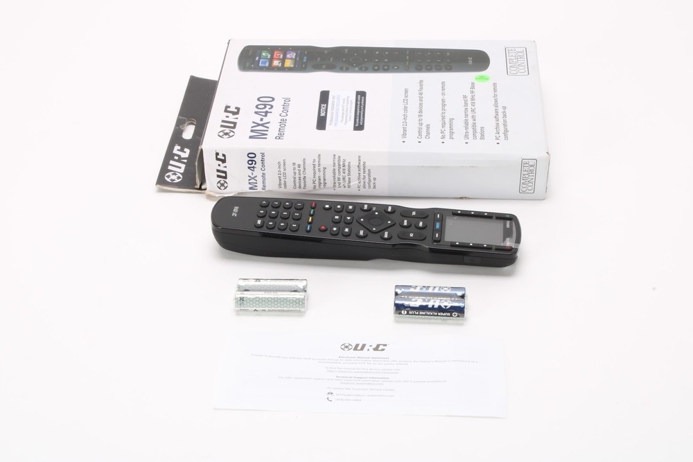URC MX-490 Universal Remote Control With 4x Batteries