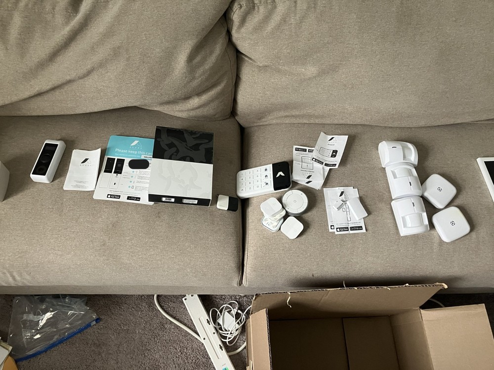 Abode Home Security Components  - Used - no subscription req'd
