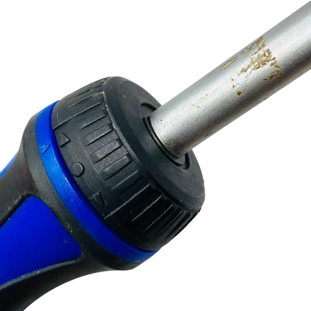 Projahn, Detachable, Changeable Bits Screwdriver w/ 10 Bits, Blue Handle