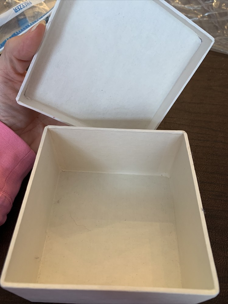 Cardboard Craft Decorating Box Square New