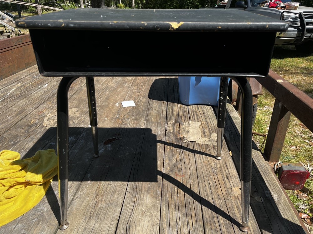 Used  1970's Student School Desk