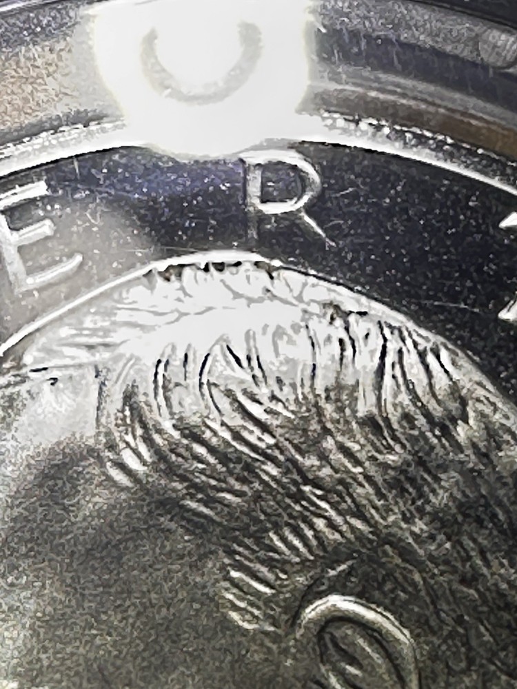 1971-S Proof Eisenhower Silver Dollar PCGS MS69 DCAM PEG LEG Error